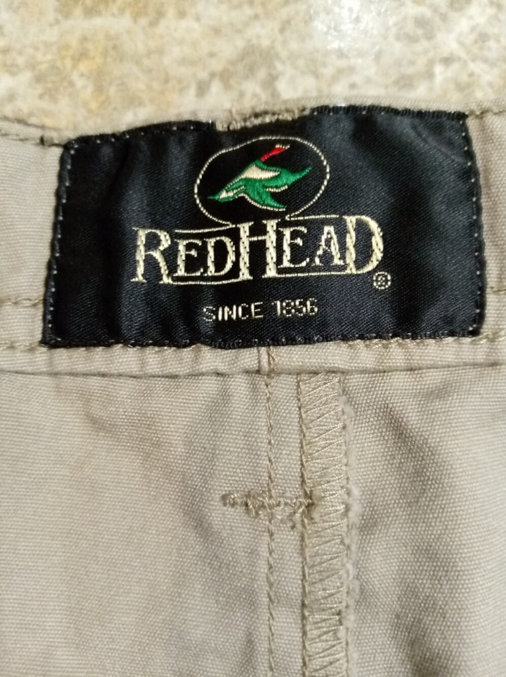 RedHead Men's Tan Elastic-Waist Cargo Shorts - Picture 5 of 6